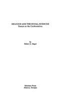 Tapa de Religion and the social sciences