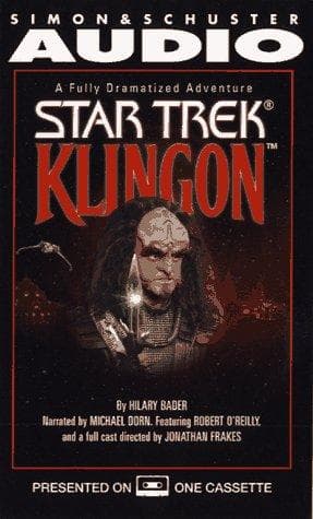 Tapa de STAR TREK  KLINGON
