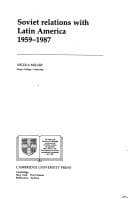 Tapa de Soviet relations with Latin America, 1959-1987
