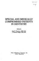 Tapa de Special and medically compromised patients in dentistry