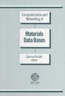 Tapa de Computerization and networking of materials data bases