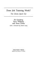 Tapa de Does job training work?