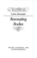 Tapa de Resonating bodies