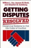 Tapa de Getting disputes resolved
