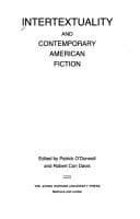 Tapa de Intertextuality and contemporary American fiction