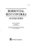 Tapa de Residential rent controls