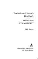 Tapa de The technical writer's handbook