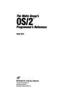 Tapa de The Waite Group's OS/2 programmer's reference