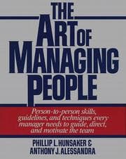 Tapa de The art of managing people