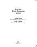 Tapa de Effective group discussion
