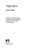 Tapa de Cold tales