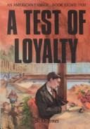 Tapa de A test of loyalty