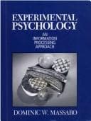 Tapa de Experimental psychology