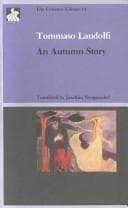 Tapa de An autumn story