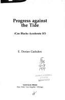 Tapa de Progress against the tide