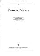 Tapa de Portraits dʼartistes