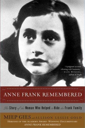 Tapa de Anne Frank Remembered