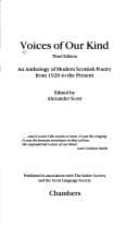 Tapa de Voices of our kind