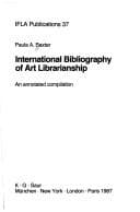 Tapa de International bibliography of art librarianship