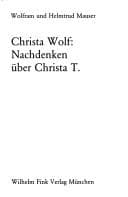 Tapa de Christa Wolf