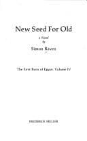 Tapa de New seed for old