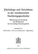 Tapa de Flüchtlinge und Vertriebene in der westdeutschen Nachkriegsgeschichte