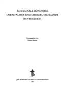 Tapa de Kommunale Bündnisse Oberitaliens und Oberdeutschlands im Vergleich