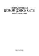 Tapa de The Japan diaries of Richard Gordon Smith