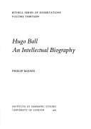 Tapa de Hugo Ball