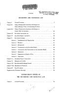 Tapa de Japanese securities laws and relating orders