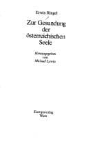 Tapa de Zur Gesundung der österreichischen Seele