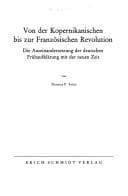 Tapa de Von der kopernikanischen bis zur Französischen Revolution