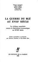 Tapa de La Guerre du blé au XVIIIe siècle