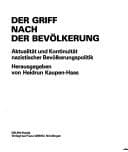 Tapa de Der Griff nach der Bevölkerung