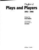 Tapa de BEST PLAYS&PLAYERS 1953-68 (A Methuen dramabook) (v. 1)