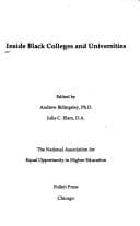 Tapa de Economic issues and Black colleges
