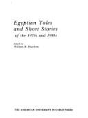 Tapa de Egyptian tales and short stories of the 1970s and 1980s