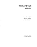 Tapa de Advanced C