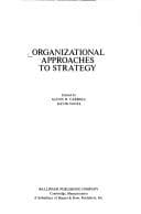 Tapa de Organizational approaches to strategy