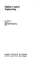Tapa de Digital control engineering