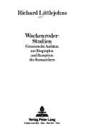 Tapa de Wackenroder-Studien