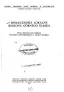 Tapa de Społeczności lokalne regionu Górnego Śląska