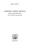 Tapa de Comunità senza rivolta