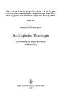 Tapa de Anfängliche Theologie