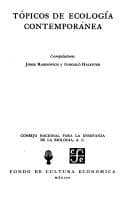 Tapa de Tópicos de ecología contemporánea