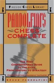 Tapa de Pandolfini's chess complete