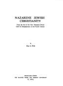 Tapa de Nazarene Jewish Christianity