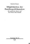 Tapa de Möglichkeiten der Familienpolitikanalyse