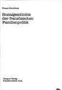 Tapa de Sozialgeschichte der französischen Familienpolitik