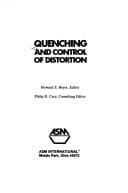 Tapa de Quenching and control of distortion